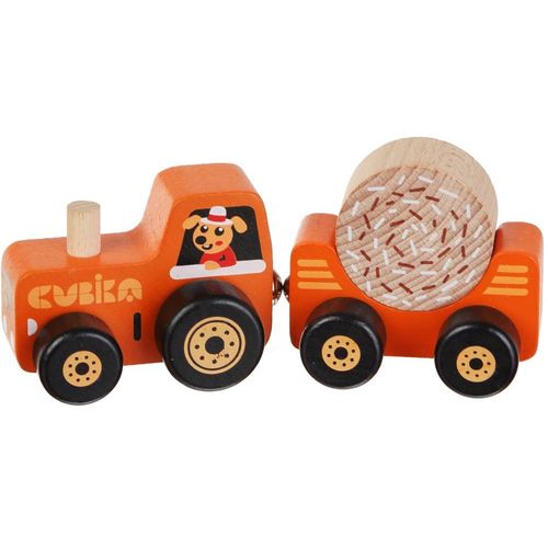 Cubika Jouet En Bois ""Tracteur""
