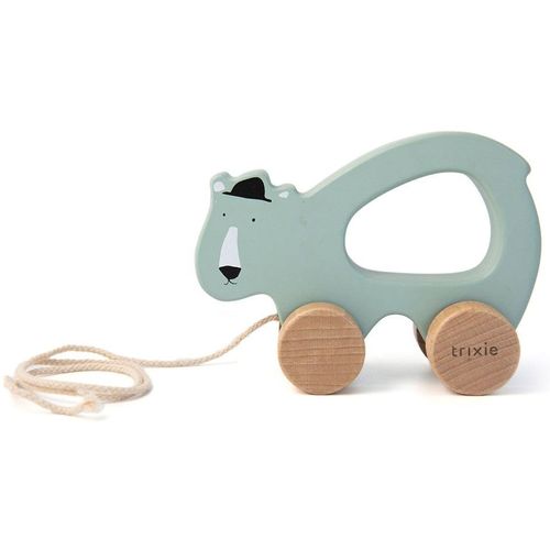 Jouet À Tirer En Bois Trixie - M. Ours Polaire