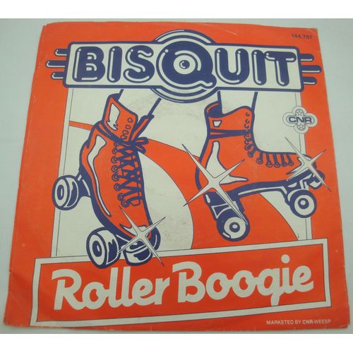 Bisquit - Roller Boogie/Instrumental Sp 7" 1981 Cnr