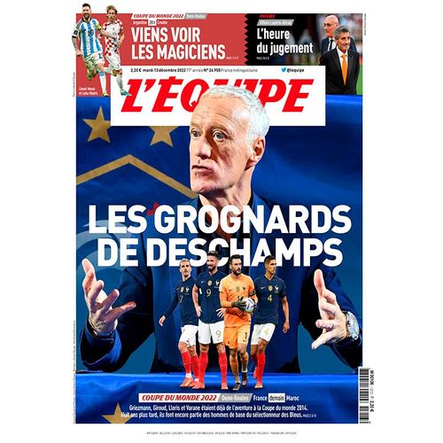 Journal L’Equipe N°24958 Du 13 Décembre 2022