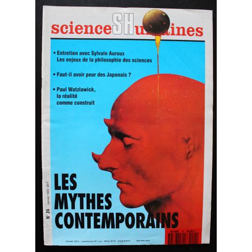 Sciences Humaines N° 24 (Janvier 1993) - Les Mythes Contemporains