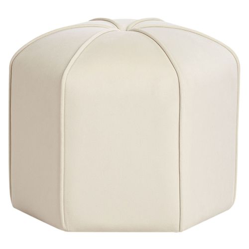 Pouf Wishek Beige Clair