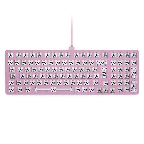 Glorious Gmmk 2 Full-size Tastatur - Barebone, Iso-layout, Pink