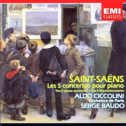 Saint Saens Les 5 Concertos Pour Piano Ciccolini Baudo