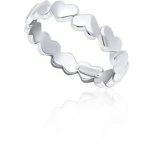 Bague Femme Bijoux Gioiapura Mesure 18 Classique Cod. St64513-Rh18 Gioiapura