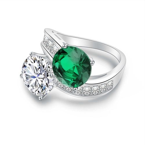 Bague Femme Bijoux Gioiapura Mesure 12 ?L?Gant Cod. Ins028an058rhve-12 Gioiapura