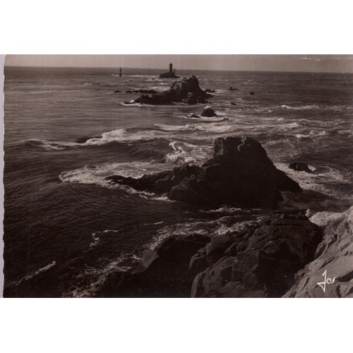 Carte Postale De La Pointe Du Raz (Finistère) Les Courants Dans Le Raz De Sein (Réf.438)