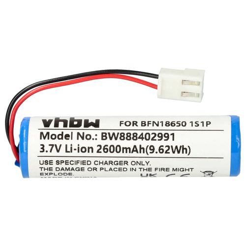 vhbw Batterie compatible avec Leifheit Classic 51102 robot électroménager (2600mAh, 3,7V, Li-ion)