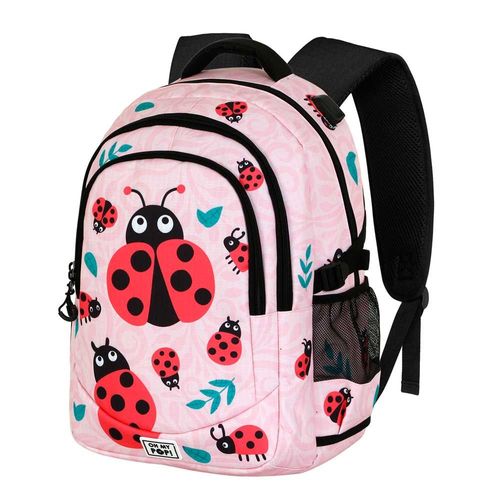 Oh My Pop Ladybug Sac à dos Running PLUS, Rose