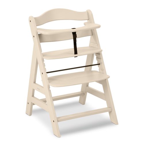 Chaise Haute Évolutive Alpha+ 2 En 1 Beige - Hauck
