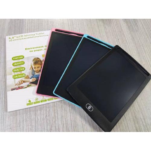 Tablette écriture et dessin LCD, 8.5 pouces pour enfant - Noir