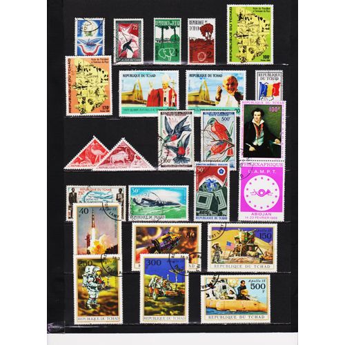 Tchad Lot De Timbres N° 2