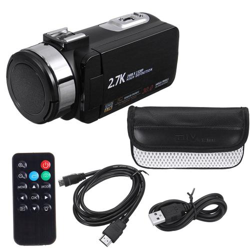 Caméscope numérique Full HD 30MP Pixel 18X à écran tactile 1080P pour YouTube Vlogging Vlog DV Vision nocturne professionnelle