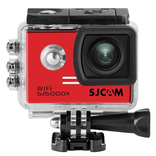 Caméra d'action WIFI ELITE S ONY IMX078 GYRO 4K24 2K 2.0 pouces LCD Novatek, rouge