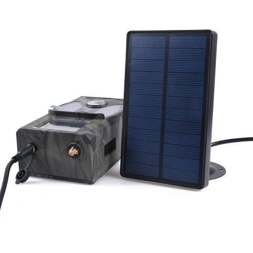 Chargeur d'alimentation solaire pour panneau solaire extérieur pour Suntek 9V HC900 HC801 HC700 HC550 HC300 Trail Camera 2000mA 9V