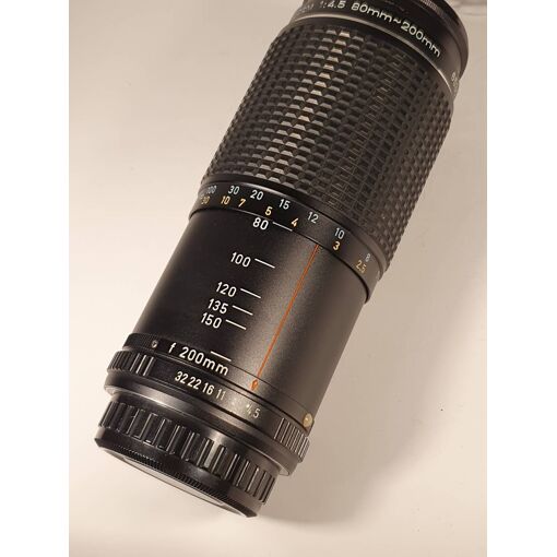 Objectif Pentax-M SMC Zoom 80-200mm F/4.5 - Monture Pentax - Occasion Superbe état