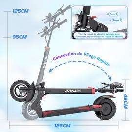 Trottinette électrique HITWAY H5 Pro : -40 % sur ce modèle pliable  ultraportable