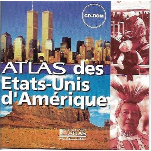 Atlas Des Etats Unis D'amérique - Cd-Rom Pc-Mac