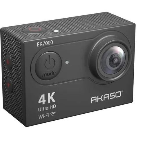AKASO Caméra Sport Etanche 4k WiFi Action Cam 30fps Caméscope Ultra HD Écran LCD Grand Angle 170°