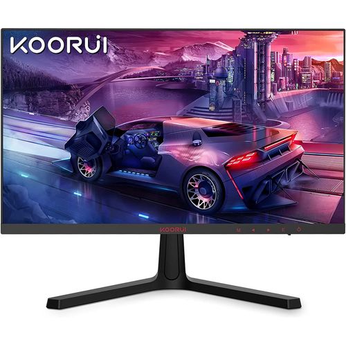 KOORUI Écran PC Gamer 24 Pouces - FHD (1920 x 1080), VA, 165Hz, 1ms MPRT, DCI-P3 85%, AMD Freesync, Compatible NVIDIA G-Sync, Angle de Vision de 178