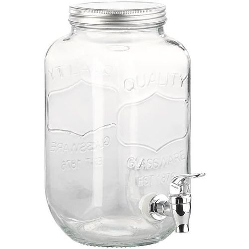 Carafe Distributeur En Verre 3,5 L - Quality