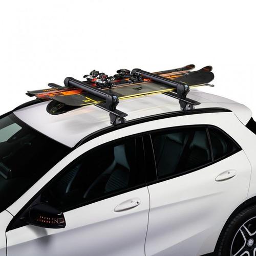 Porte-Skis Sur Barres De Toit 6 Paires De Skis Ou 4 Surfs - Cruz Ski Rack Dark 6