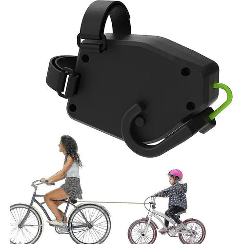 Système De Remorquage De Vélo Enfant Rétractable, Connecteur D¿Attelage De Remorque De Vélo, Corde De Remorque De Vélo De Montagne Extérieure, Compatible Avec N¿Importe Quel Vélo