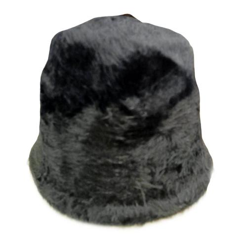 Promotion ! Chapeau Bob Angora 'clothilde' Noir - Taille Unique