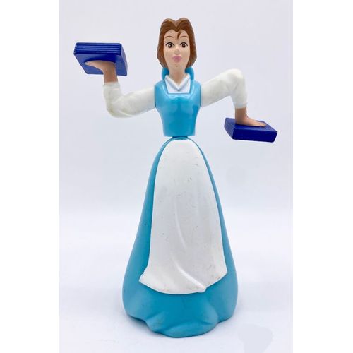 Figurine Articulée La Belle Avec Ses Plateaux - Série La Belle Et La Bête (Mac Donald 2002)