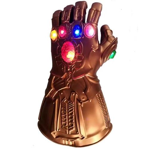 Avengers Gloves Movable Gemstone Glowing Adult Toy Thanos Gloves Retro Style Props