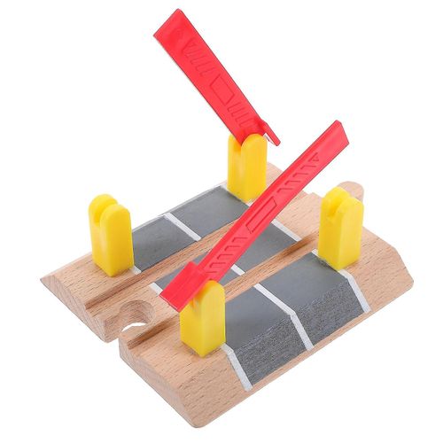 Train Track Accessory Railway Railing Barrier Train Scene Prop Toy Educational Toy