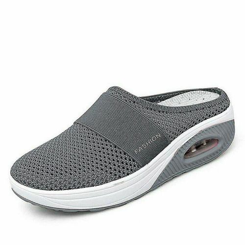 Coussin D¿Air Chaussures De Marche À Enfiler Orthopédique Diabétique Chaussure De Marche Antidérapante
