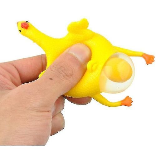 9cm Drôle Jouets Squishy Poulet Et Oeufs Stress Soulagement5pcs