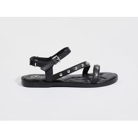 Kaporal Sandales En Cuir Noire