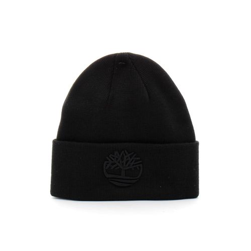 Timberland - Bonnet Avec Broderie Ton Sur Ton Pour Unisexes - Noir