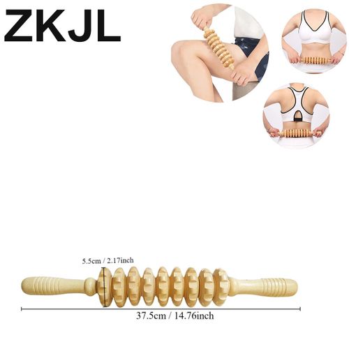 Baton De ¿¿Nergie De Proximit¿¿ Lymphatique",Th¿¿Rapie Du Bois,Cou,Dos,Taille,Jambe,D¿¿Tachement Myofascial,"Outil De ¿¿Nergie Sculptant Le Corps - Type Zkjl