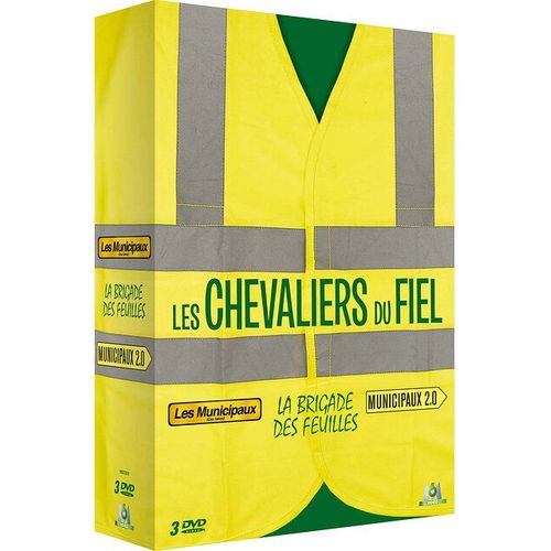 Les Chevaliers Du Fiel - Coffret Les Municipaux, De La Scène À L'écran : La Brigade Des Feuilles + Municipaux 2.0 + Les Municipaux