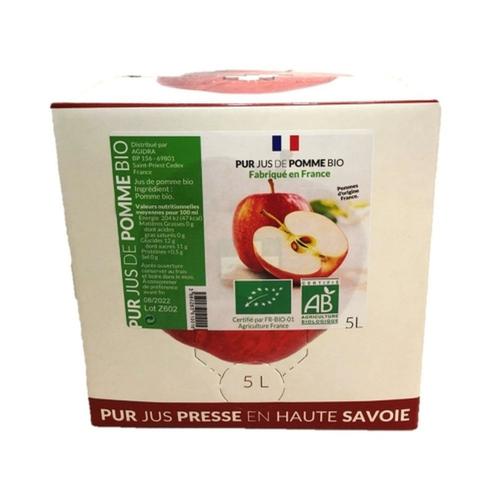 Pur Jus Pomme Bio - France - Bib 5l