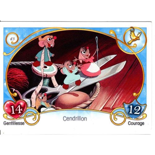 Disney Princess Trading Card Game Cendrillon 43
