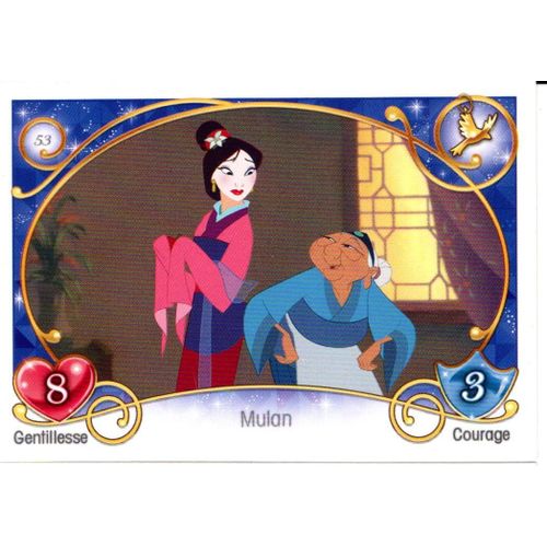 Disney Princess Trading Card Game Mulan 53