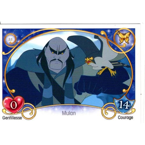 Disney Princess Trading Card Game Mulan 55
