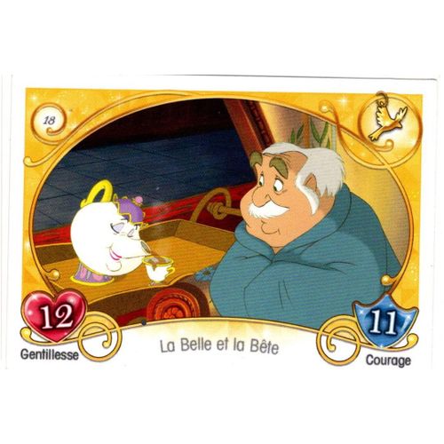 Disney Princess Trading Card Game La Belle Et La Bête 18