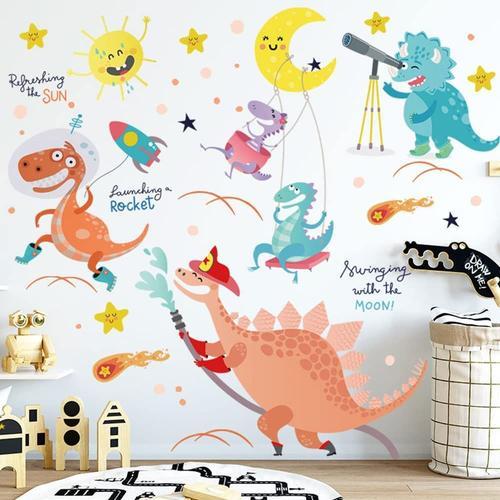 Stickers Muraux Chambre Fille Dinosaures