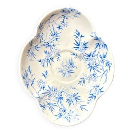 Ramequin En Porcelaine De Paris Bleue Bleu