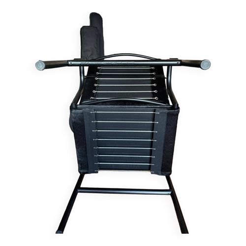 Fauteuil Vintage En Cuir Noir Le Corbusier Modle Lc1 Pour Cassina 1970 Noir