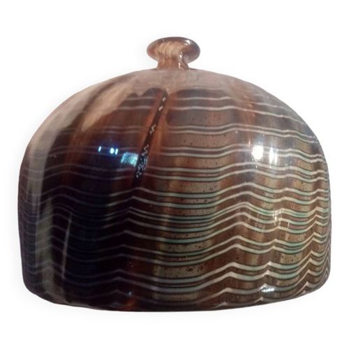 Superbe ancien vase kosta boda berti vallien multicolore