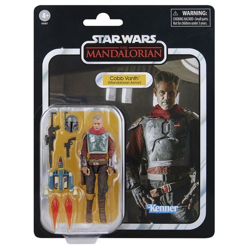 Hasbro Star Wars The Vintage Collection Figurine Deluxe Cobb Vanth (Armure Mandalorienne)