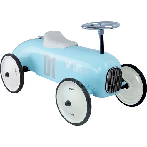 Vilac Porteur Voiture Vintage Bleu Tendre