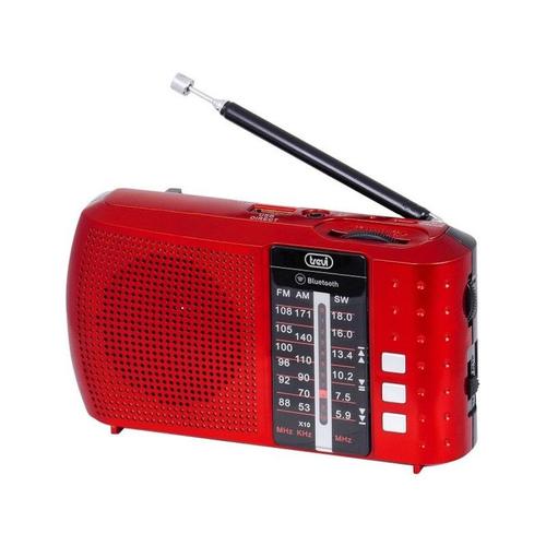 Radio Bluetooth portable Trevi RA7F20BTR FM/AM/SW Rouge