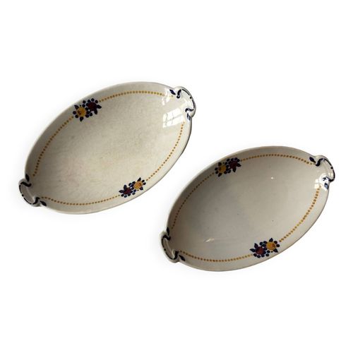 2 Raviers En Porcelaine Villeroy Amp Boch Multicolore